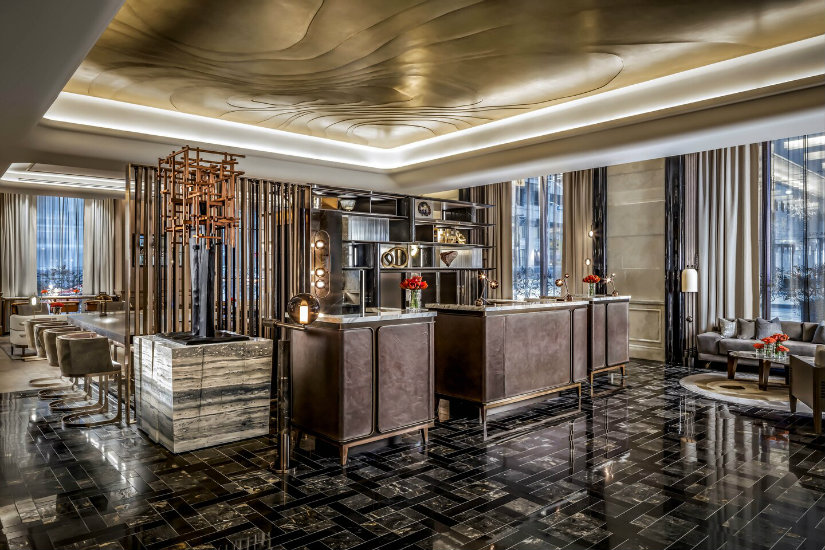 Luxury hotel interiors - Astor Lounge By Design Agency