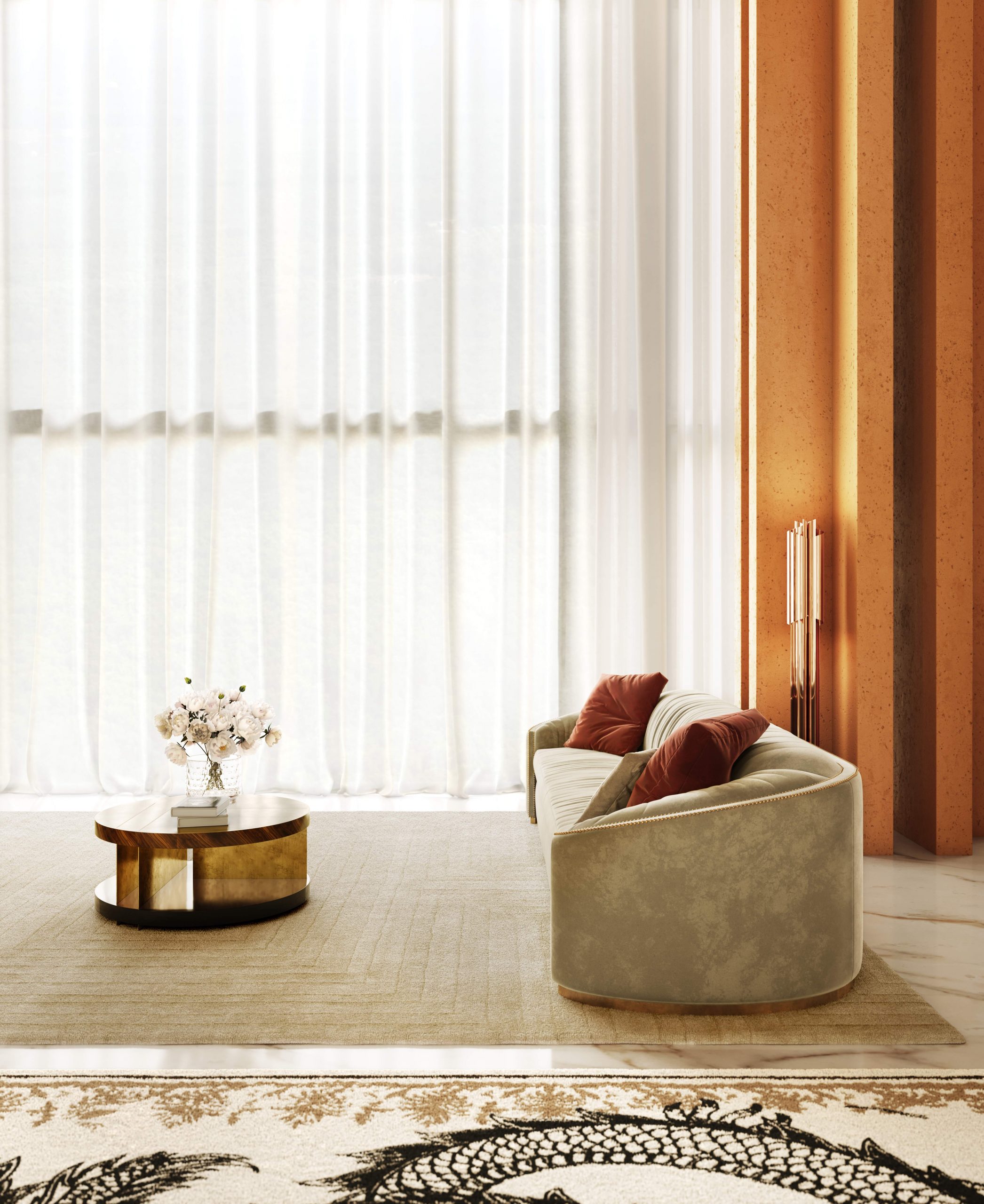 Redefining Hotel Lobby Luxury with Rug'Society and BRABBU