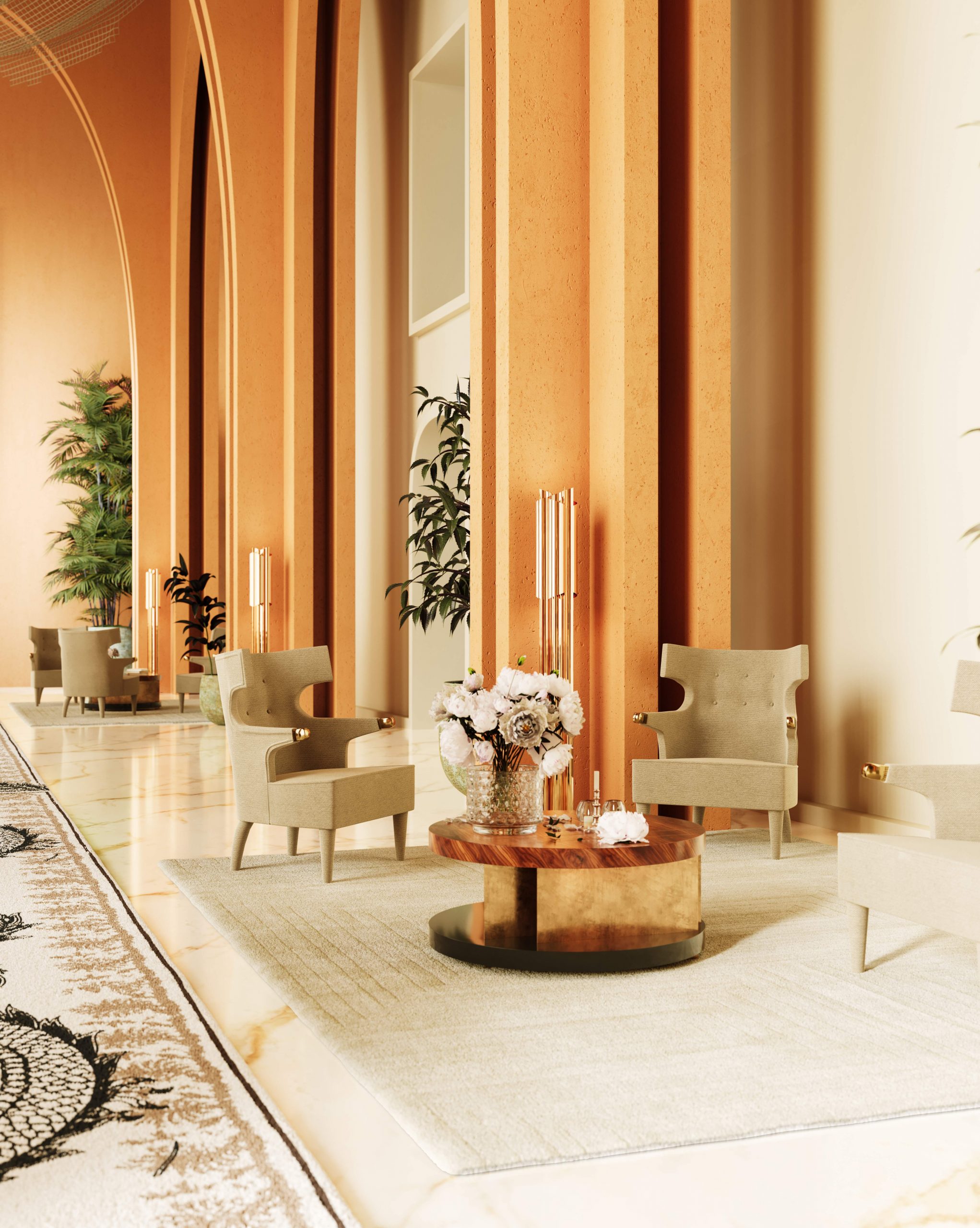 Redefining Hotel Lobby Luxury with Rug'Society and BRABBU