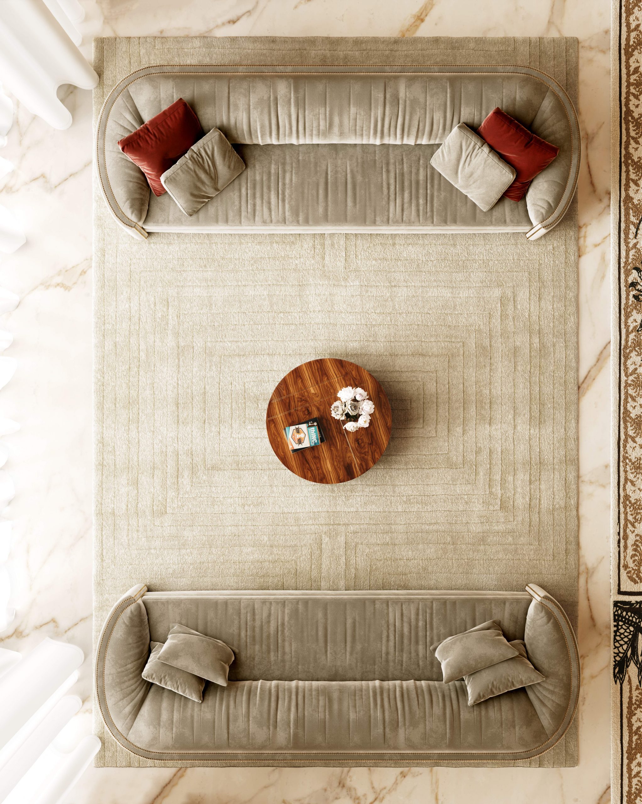 Redefining Hotel Lobby Luxury with Rug'Society and BRABBU