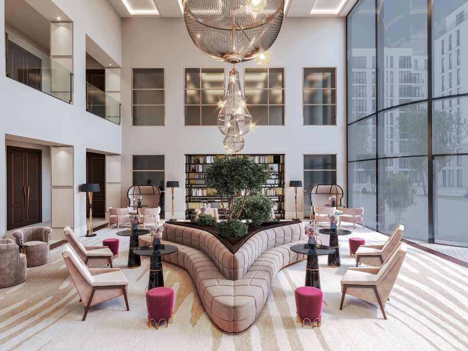 Designing Luxury: Essential Furniture for Elegant Hotel Lobbies